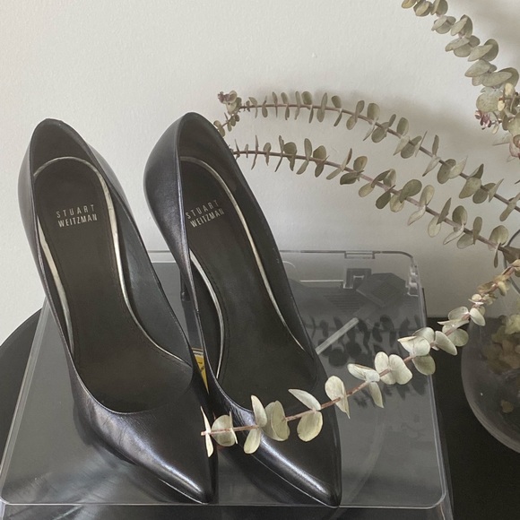 Stuart Weitzman Nouveau Adobe Aniline Pumps in US9 - Picture 1 of 8